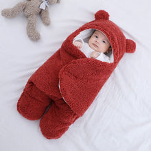 Load image into Gallery viewer, Ultra - Soft Baby Cotton &amp; Fleece Wrap - Comfy Bambino

