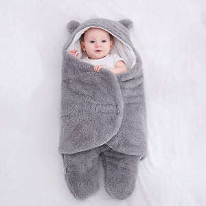 Ultra - Soft Baby Cotton & Fleece Wrap - Comfy Bambino