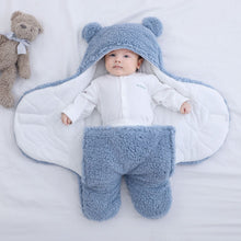 Load image into Gallery viewer, Ultra - Soft Baby Cotton &amp; Fleece Wrap - Comfy Bambino
